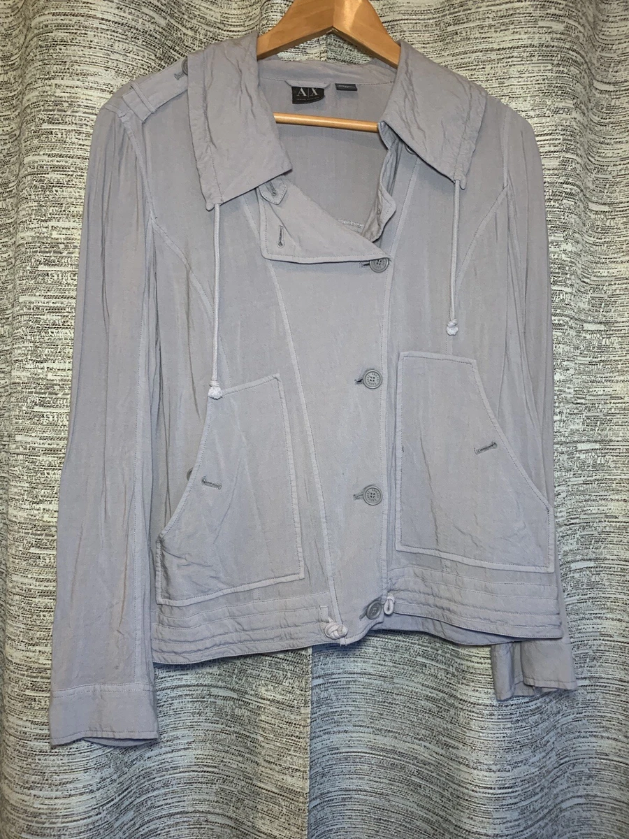 Armani Exchange Mens Sz L Button Up Shirt RN 91714