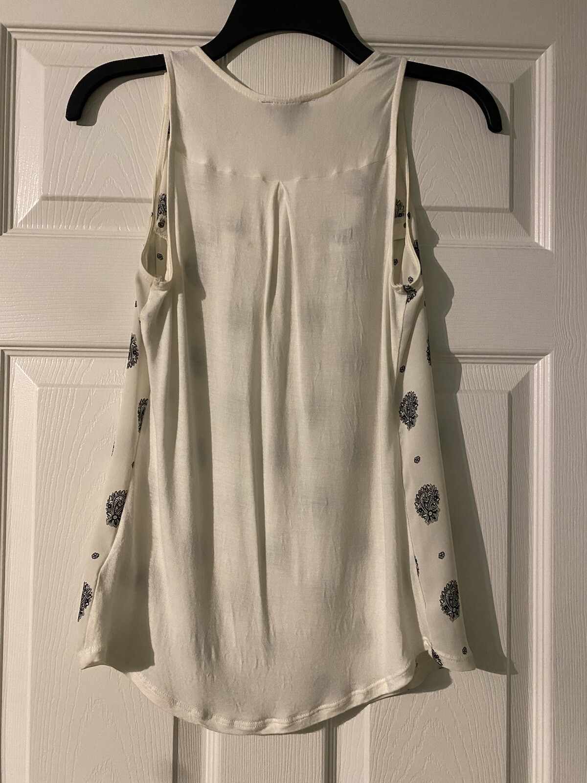 Express Patterned Sleeveless Blouse Size XS - image 4