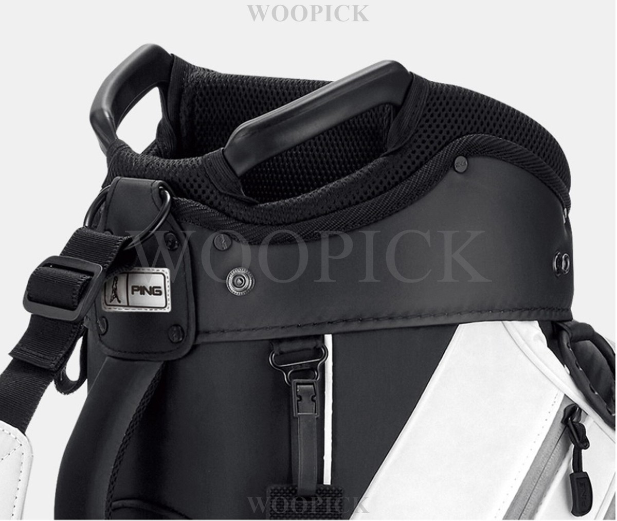 Ping 2025 SPORTY LN2 Men's Golf Caddie Cart Bag 9inch 4Way 2.9kg