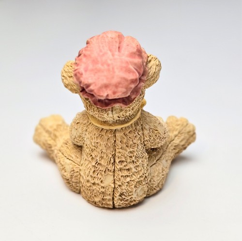 Take Me Home Teddies Playful Patty 1995 Vintage Resin Figurine Jack-in-the Box - Picture 2 of 4