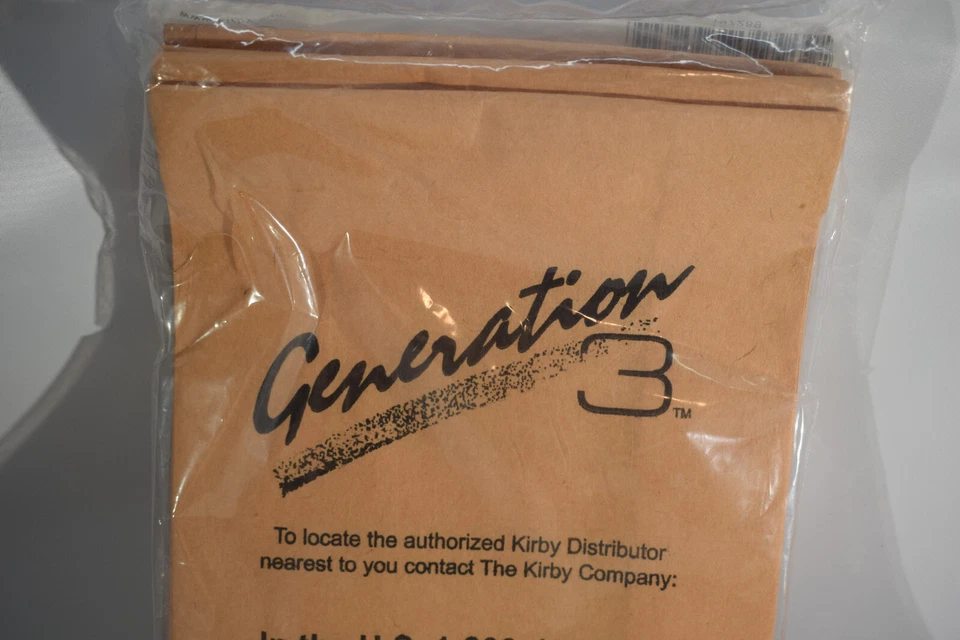 17 Kirby Vacuum Generation 3 Vacuum Bags 197289 - 4 3-packs and 5 Loose Bags - Image 2 of 4