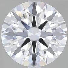 Lab-Grown 3.00 Ct CVD Diamond 9.50 mm Round D, IF Clarity, Certified Diamond