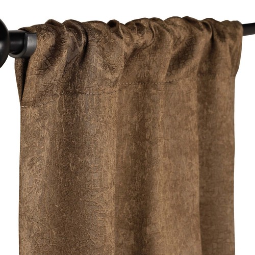 Senna Textured Washable Room Darkening Blackout Curtains, Set of 2 Panels - 第 32/90 張圖片