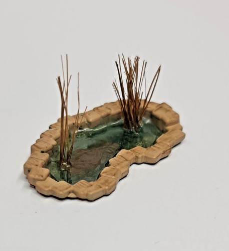 00 gauge 1/76 Scale Garden Pond x2 for Model Railway Layout / Diorama ...