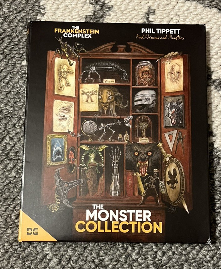 THE MONSTER COLLECTION Phil Tippett Frankenstein Complex 3-Disc Blu-Ray Set FX