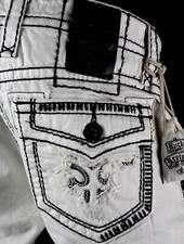 $220 Mens Rock Revival Jeans 
