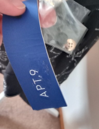 Apt. Abito donna 9 bottoni cintura manica arrotolabile nuovo con etichetta abbigliamento carriera taglia XL - Foto 6 di 10