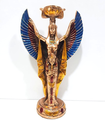 A rare Pharaonic statue of Queen Cleopatra from ancient Egyptian antiquities