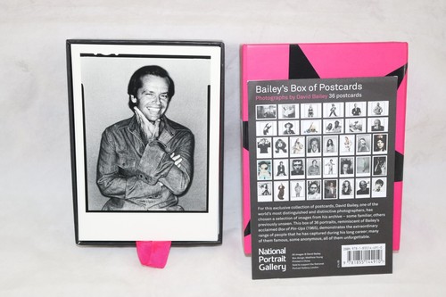 Baileys Box of Postcards : David Bailey National Portrait Gallery 36 postcards - Picture 2 of 3