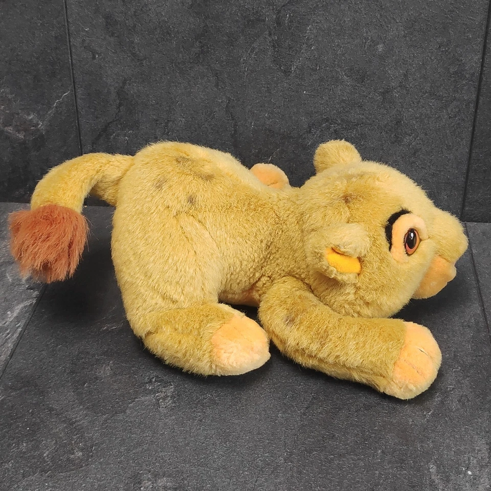 Disney Simba Plüsch Vintage Kuscheltier Der König Der Löwen Rar - Bild 4 von 4