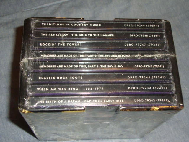 R&B Rock N Roll Country Capitol 50th Anniversary 1942-1992 promo 8 cd  - Image 2 of 3