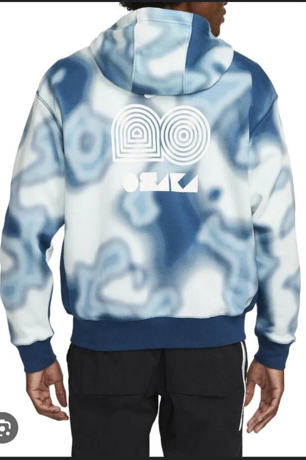 Nike Naomi Osaka Full Zip French Terry Hoodie Valerian Blue DQ8466