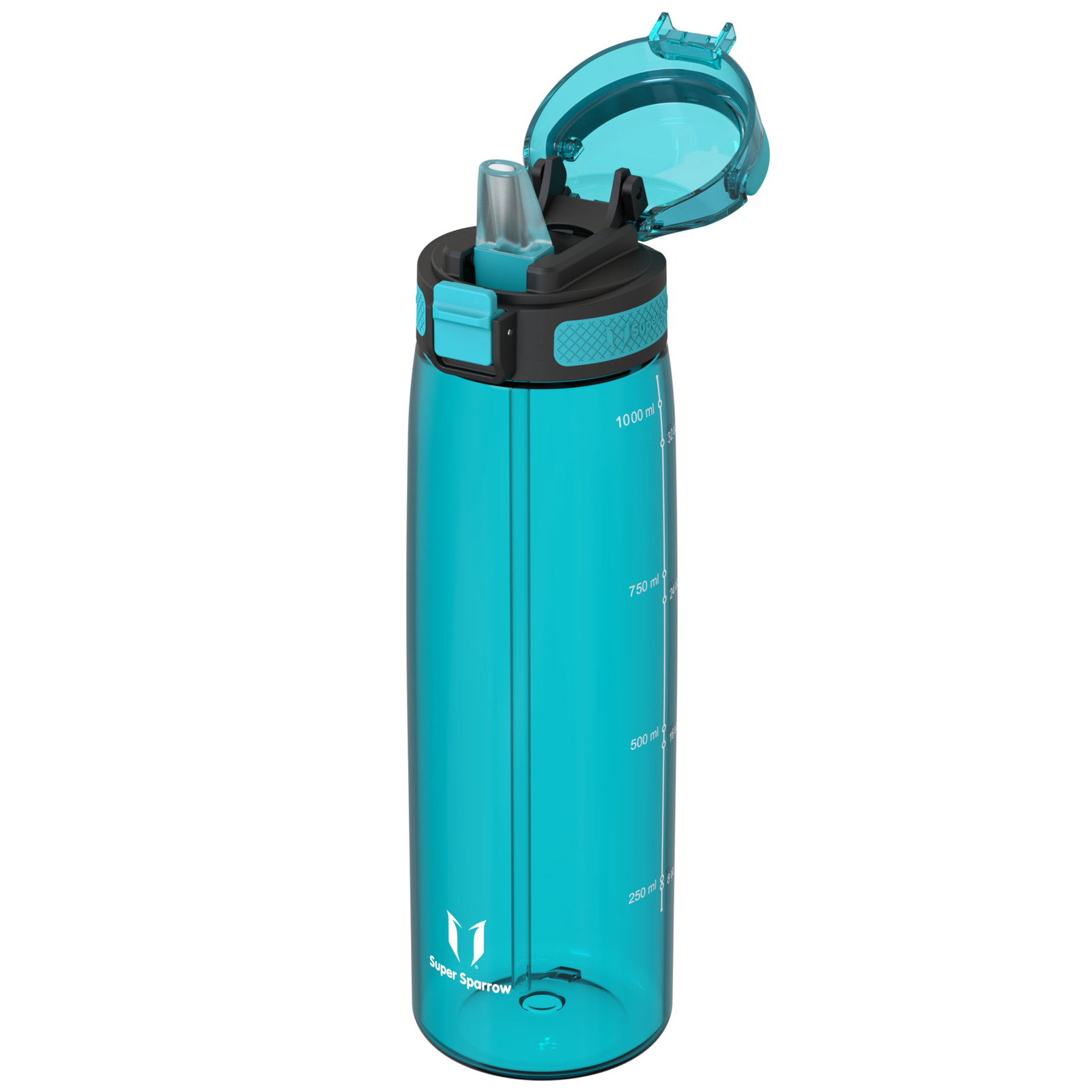 Super Sparrow Borraccia 1Litro - Bottiglia Sportiva Senza BPA, a Prova di (r8h)