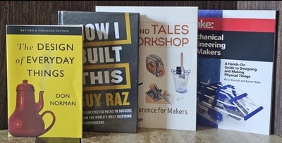 4 Books on Mechanical Engineering ~ How I Built This ~ Tales from the Workshop