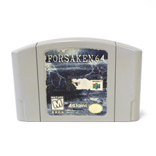 Forsaken 64 (N64) Loose Cart Only - Authentic Acceptable Cond