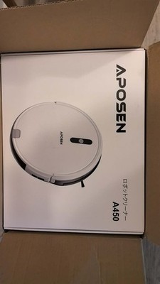 APOSEN A450 SAUGROBOTER 30W Beutellos, Super dünn 6,8 cm, 55dB+ Fernbedienung