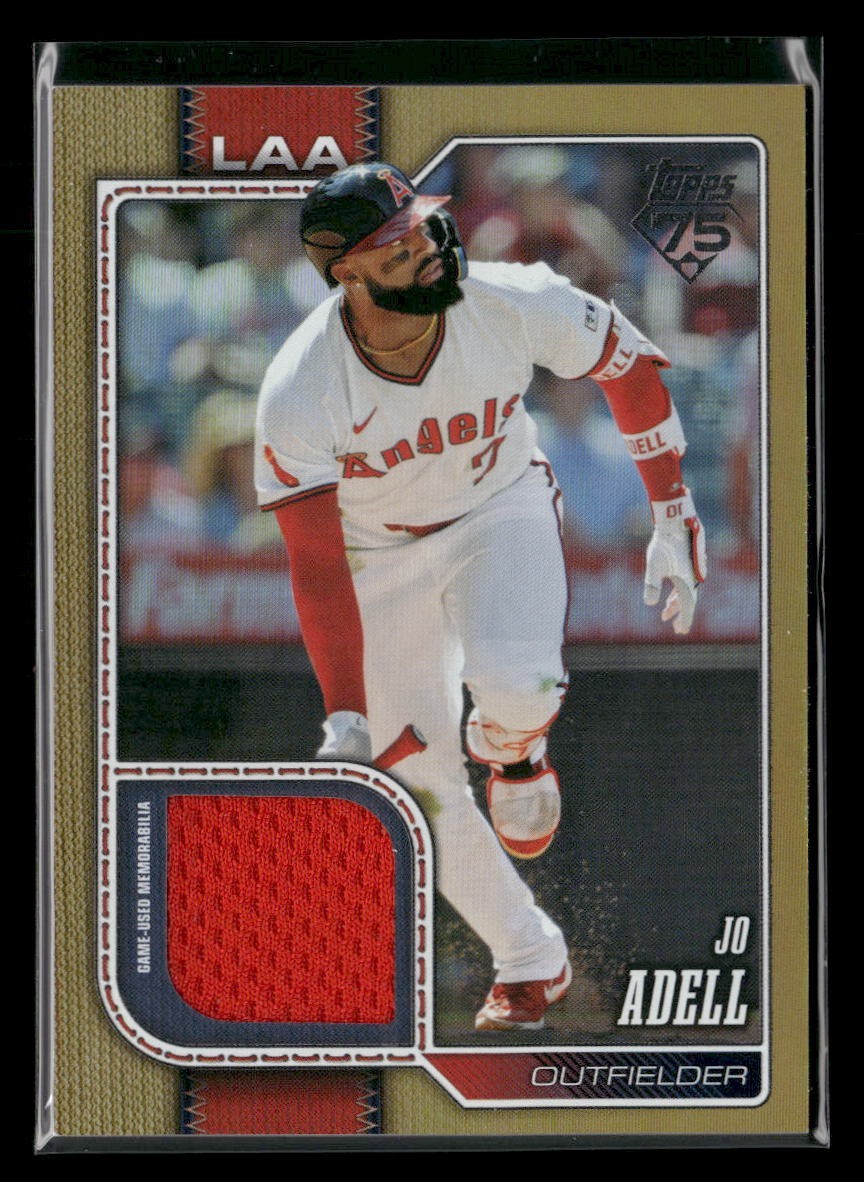 2026 Topps Series 1 #139 Jo Adell Gold Holo Foil Relic #35/50 | eBay