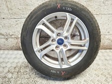 16" INCH ALLOY WHEEL WITH DAMAGED TYRE JX7C-1007-A1A FORD FOCUS MK4 2018