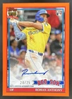 2026 Topps Roman Anthony 1991 Auto RC Orange Rookie #/25 Red Sox