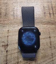 Apple Watch Series 10 46 mm Aluminium Schwarz Smartwatch, iOS, Stoffarmband
