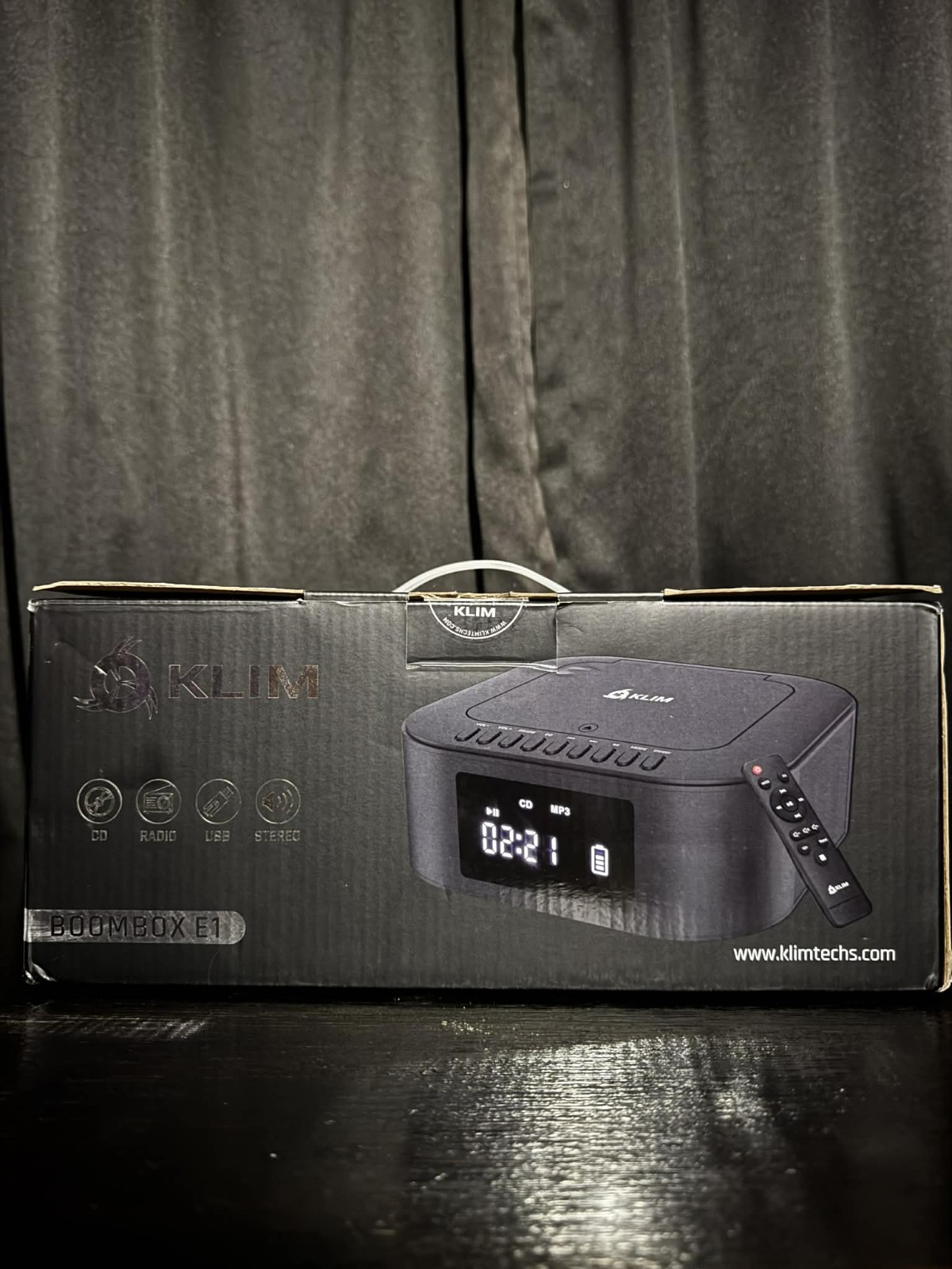 Portable Audio System, Xtra Bass Subwoofer,fm,remote