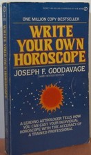 WRITE YOUR OWN HOROSCOPE By Joseph F. Goodavage *Excellent Condition*