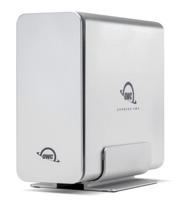 OWC Externes 4M2 USB4 (40Gb/s)-Gehäuse mit vier Steckplätzen für NVMe M.2 SSD