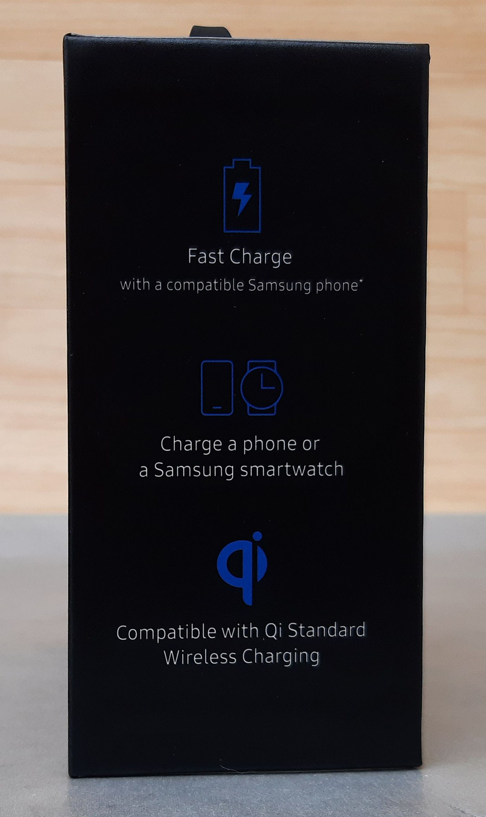 Lot of 2 Samsung Wireless Charger Pad 2018 Black EP-P3100