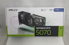 PNY NVIDIA GeForce RTX 5070 Graphics Card 12GB GDDR7 OC Overclocked