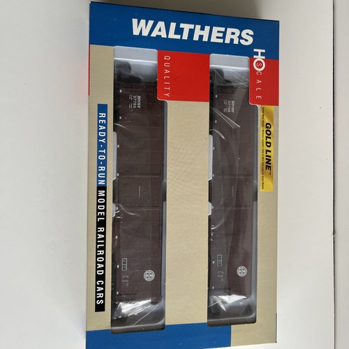 Paquete de 2 vagones de carga HO Walthers Gold Line 932-235513 BNSF Burlington Northern Santa Fe | Condition: New