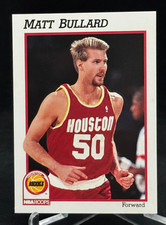 1991-92 NBA Hoops Rookie Card #368 Matt Bullard Houston Rockets. rookie card picture