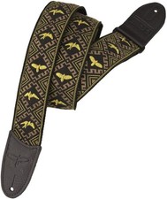 PRS Hootenanny Style 2 Inch Guitar Strap Yellow Birds