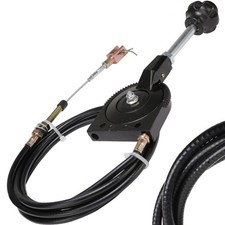 For Komatsu Hitachi Kobelco Excavator 1Pcs New Throttle Cable 1M 3M 5M 8M Black