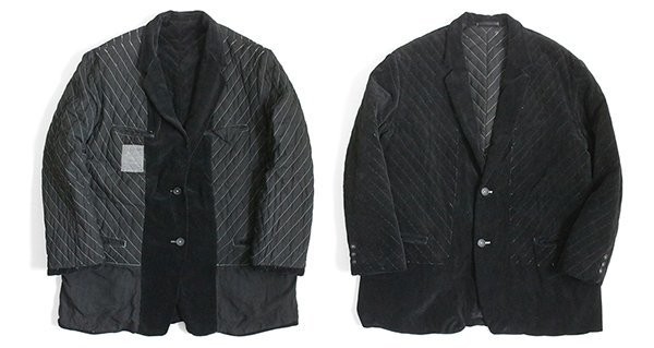 Yohji Yamamoto Pour Homme, Vintage 1992 AW Yohji Yamamoto Pour Homme Reversible jJacket Outer Size M