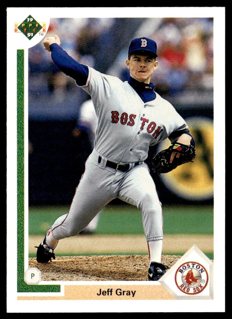 1991 Upper Deck Jeff Gray Rookie Boston Red Sox #685