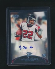 JACQUIZZ RODGERS 2011 TOPPS PRIME RC AUTO PARALLEL 199/450 #29
