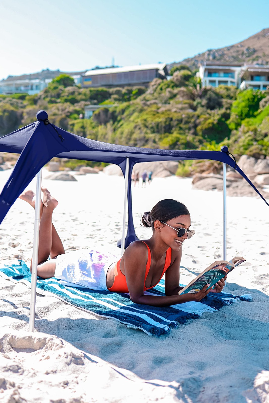 Мини-прядь для волос Sonnenschutz - Kleines Sonnensegel Strand - UPF50 Прядь для волос Zelt 7690₽