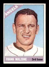 1966 Topps #152 Frank Malzone  VG/VGEX X3233211