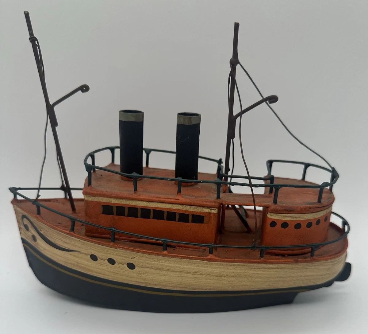 24 英寸及以下古董模型船| eBay