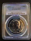 1964 50C PR65 Kennedy Proof Accented Hair Half Dollar