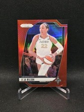 2024 Panini Prizm WNBA #86 A'ja Wilson Red Prizm /299 