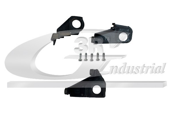 Fits 3RG 77719 REFL HOLDER. LEFT (3 PARTS) VW: GOLF VI