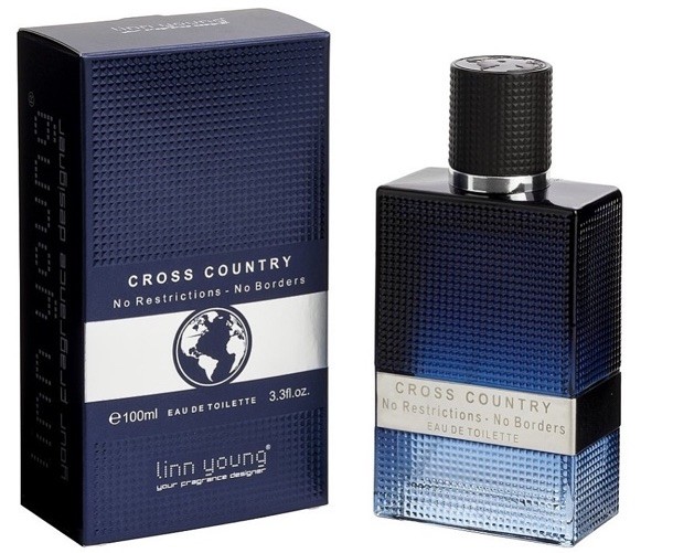 Linn Young Cross Country Homme parfum frais pour le sport et le bureau 100ml