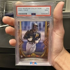 2022 Topps Museum Collection - Oneil Cruz #88 (RC) PSA 9