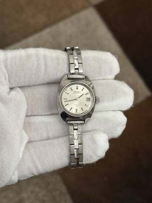 Rare Vintage Seiko Automatic 2205-0050 Ladies 17J Bracelet Watch