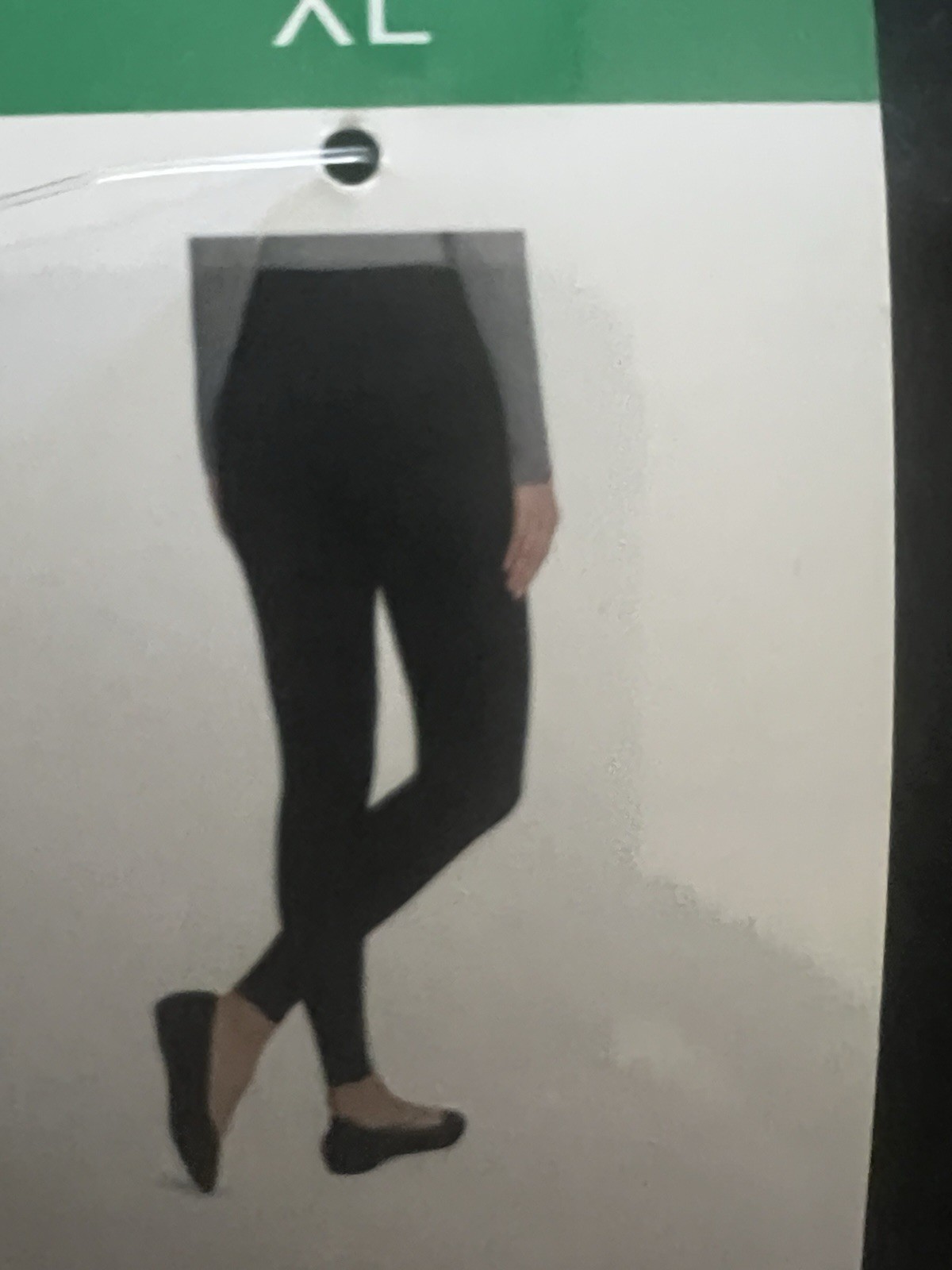 FILA 2 paia di leggings neri XL nuovi con etichetta