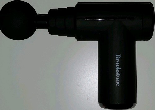 FOR PARTS NOT WORKING Brookstone Massage Gun Black Handheld