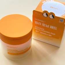 MEDIPEEL Vitamin Mela Toning Pad 50EA Soothing Pad Toning Pad Korean Cosmetics