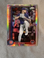 Cade Horton 2025 Topps Chrome Update #USC63 Chicago Cubs Prism Refractors Rookie