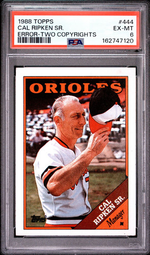 1988 Cal Ripken Sr. #444